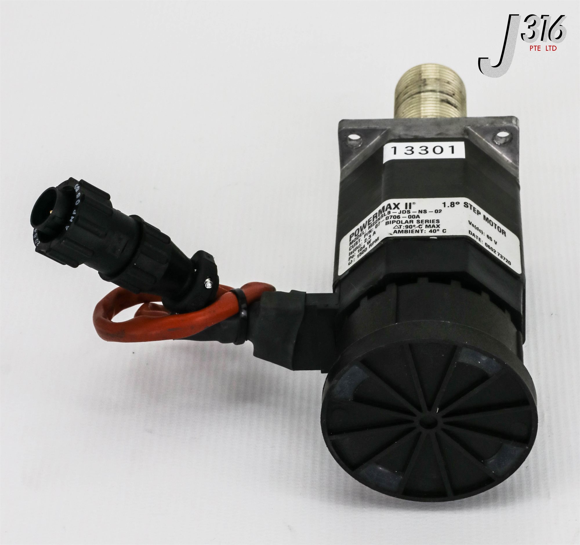 売却済 13301 PACIFIC SCIENTIFIC POWERMAX II STEP MTR, PN: 07-0706-00A